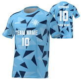 Flight Jersey Fragments - Sky Blue